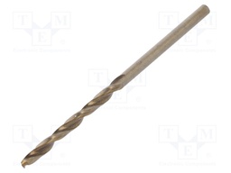 Drill bit; for metal; Ø: 2.4mm; L: 57mm; HSS; Working part len: 30mm