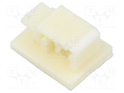 Screw down self-adhesive holder