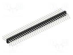 Connector: pin strips; pin header; male; PIN: 68; 2.54mm; SMT,THT