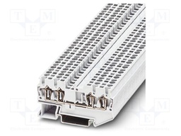 Splice terminal: rail; ST; 24A; 800V; spring clamp; PA; 0.08÷4mm2