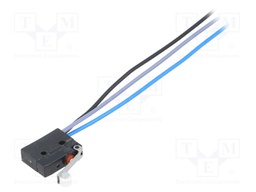 Microswitch SNAP ACTION; SPDT; 6A/250VAC; ON-(ON); Pos: 2; IP67