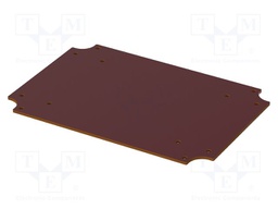 Mounting plate; laminated paper; 2mm