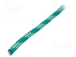 Rope; polypropylene; Ørope: 8mm; L: 25m; with a core; green