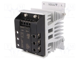 Relay: solid state; Ucntrl: 90÷240VAC; 50A; 48÷480VAC; 3-phase; DIN