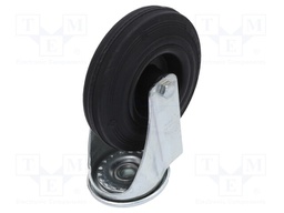 Transport wheel; Ø: 125mm; W: 37.5mm; H: 156mm; torsional; 86kg