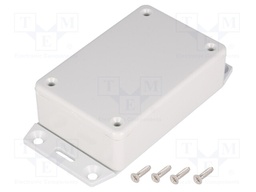 Enclosure: multipurpose; X: 56mm; Y: 85mm; Z: 27mm; 1591; ABS; grey