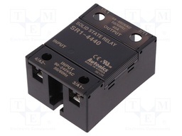 Relay: solid state; Ucntrl: 90÷240VAC; 40A; 48÷480VAC; screw type
