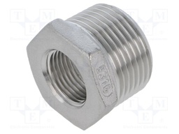 Male-female,reductive; max.10.5bar; 1.4408 stainless steel
