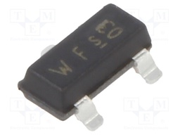 Transistor: NPN; bipolar; BRT; 50V; 0.1A; 0.2W; SOT23; R1: 4.7kΩ