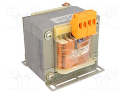 Transformer: mains; 250VA; 400VAC; 230V; Leads: terminal block