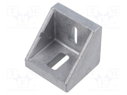 Angle bracket; for profiles