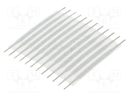 Connector: jumper cable; Cable ph: 2.54mm; L: 25.4mm; straight