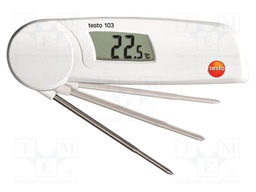 Meter: temperature; LCD; -30÷220°C; Resol: 0.1°C; IP55; 189x35x19mm
