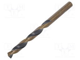 Drill bit; for metal; Ø: 8mm; HSS; Features: grind blade