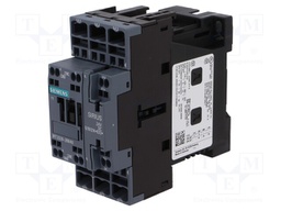Contactor: 3-pole; NO x3; Auxiliary contacts: NO + NC; 24VDC; 40A
