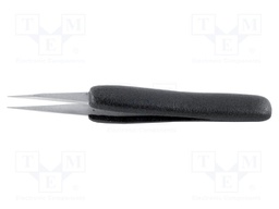 Tweezers; Blade tip shape: sharp; Tweezers len: 130mm; ESD