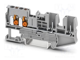 Splice terminal: rail; XT; 24A; 800V; PA; L: 35.3mm; 0.5÷4mm2; ways: 1