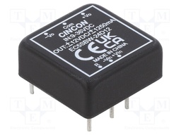 Converter: DC/DC; 30W; Uin: 9÷36V; Uout: 12VDC; Uout2: -12VDC; 18g