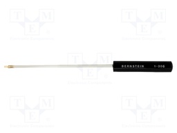 Trimmer; Blade length: 80mm; Overall len: 125mm; Size: 1,7x0,7mm