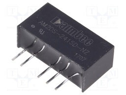 Converter: DC/DC; 2W; Uin: 21.6÷26.4V; Uout: 15VDC; Uout2: -15VDC