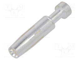 Contact; female; 1mm2; HTS HA,HTS HE; silver plated; crimped