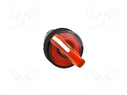 Switch: rotary; Stabl.pos: 1; 22mm; orange; Illumin: LED; IP66; Pos: 2