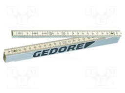 Folding metre; L: 2m