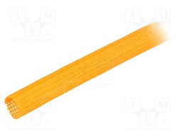 Polyester conduit; ØBraid : 19.05mm; polyester; orange; -70÷125°C