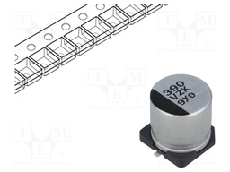 Capacitor: hybrid; 390uF; 35VDC; ESR: 20mΩ; ZKU; SMD; ±20%; -55÷125°C
