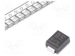 Diode: rectifying; SMD; 200V; 3A; 35ns; SMB; Ufmax: 900mV; Ifsm: 112A