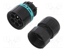 Connector: AC supply; screw terminal; male; TH387; 7÷12mm; 450V
