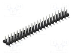 Connector: pin strips; pin header; male; PIN: 42; 2.54mm; SMT; 2x21