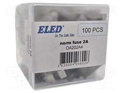 Fuse: fuse; 2A; 32VDC; automotive; 19.2mm; 19.2x5.2x19.2mm