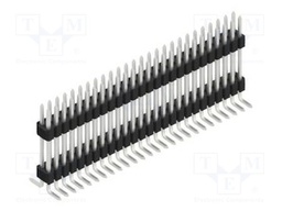 Connector: pin strips; pin header; male; PIN: 52; 1.27mm; SMT; 2x26