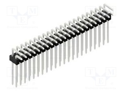 Connector: pin strips; pin header; male; PIN: 44; 2.54mm; THT; 2x22