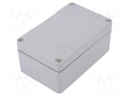 Enclosure: multipurpose; X: 80mm; Y: 125mm; Z: 57mm; GA; aluminium