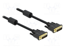 Cable; DVI-I (24+5) plug,both sides; dual link; QHD 1440p; 5m