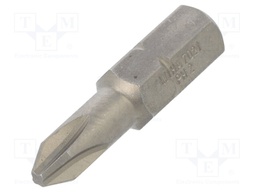 Screwdriver bit; Phillips; PH2; Overall len: 32mm