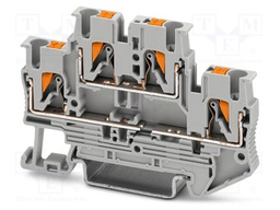 Splice terminal: rail; PT; PA; terminals: 4; W: 5.2mm; H: 68mm