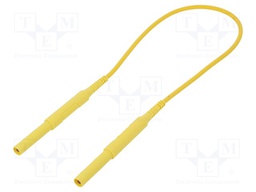 Test lead; 6kVDC; 6kVAC; 16A; 4mm banana plug-4mm banana plug