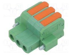 Connector: pluggable terminal block; plug; female; PL; 10A; 300V