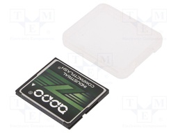 Memory card; industrial; Compact Flash,SLC; 1GB; 0÷70°C; HERMIT-F