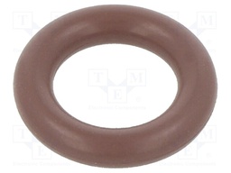 O-ring gasket; FPM; D: 3mm; Øint: 9mm; brown; -20÷200°C