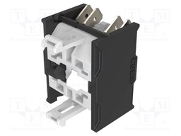 Contact block; 22mm; OptoHiT; front fixing; Contacts: NC + NO