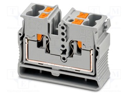 Splice terminal: rail; 24A; 800V; push-in; PA; L: 27.3mm; 0.14÷4mm2