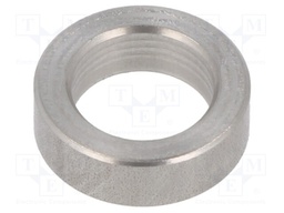 Spacer sleeve; 10.5mm; cylindrical; stainless steel; Øint: 16mm