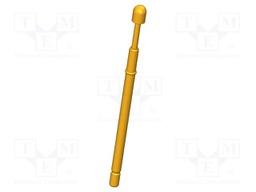Test needle; Operational spring compression: 4mm; 5A; Ø: 2.3mm