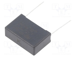 Capacitor: polypropylene; 0.82uF; Body dim: 11x20x32mm; THT; ±10%