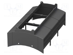 Upper housing; black; BC 161,6; X: 161.6mm; Y: 89.7mm; Z: 54.85mm