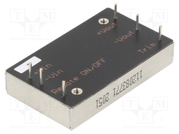 Converter: DC/DC; 60W; Uin: 18÷75V; 12VDC; Iout: 5000mA; 39g; 245kHz